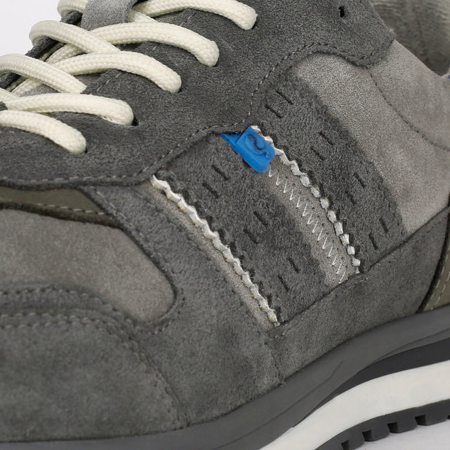 Heren Sneaker Heerlen - Grijs/Koningsblauw