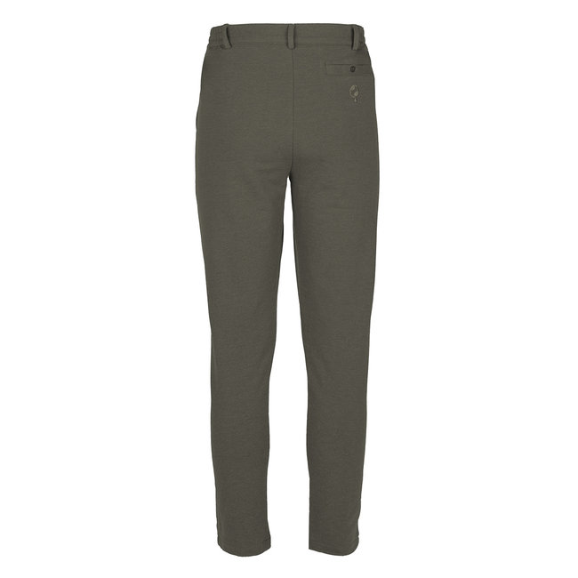 Heren Chino Duiven - Melange Donkergrijs