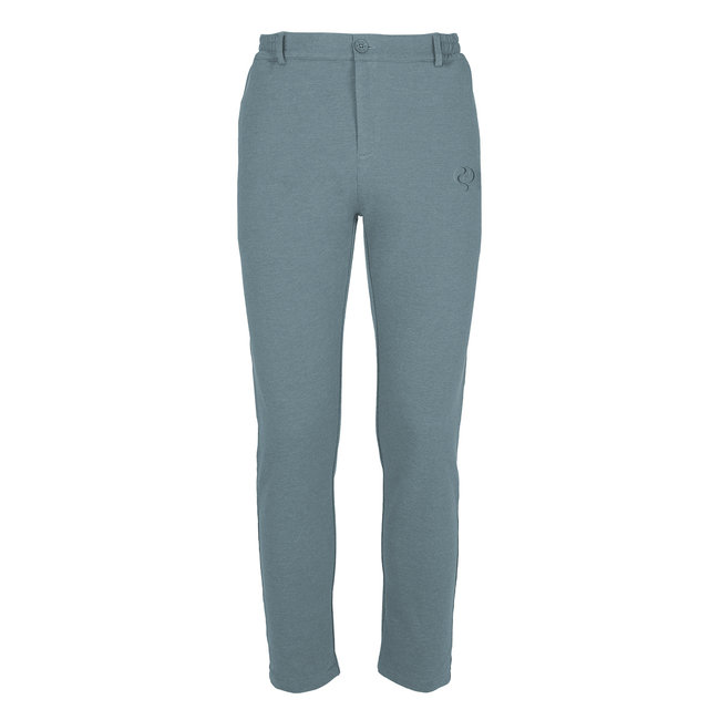 Heren Chino Duiven - Melange Denimblauw