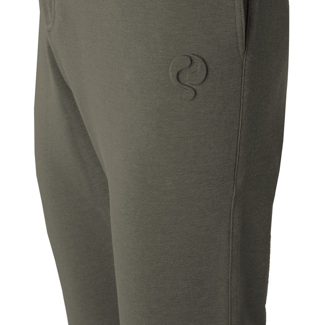 Heren Chino Duiven - Melange Donkergrijs