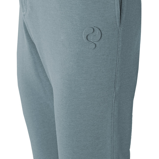 Men's Chino Duiven - Melange Denim Blue