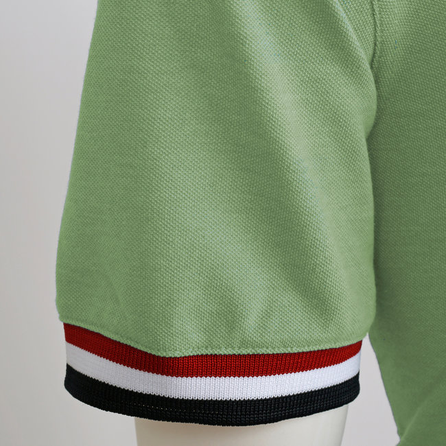 Heren Polo Bloemendaal - Grijsgroen