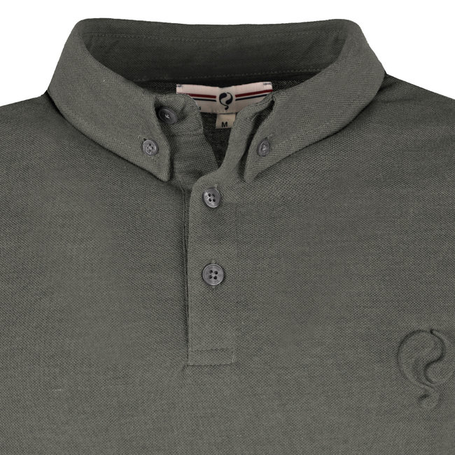 Heren Polo Oosterwijk - Donkergrijs