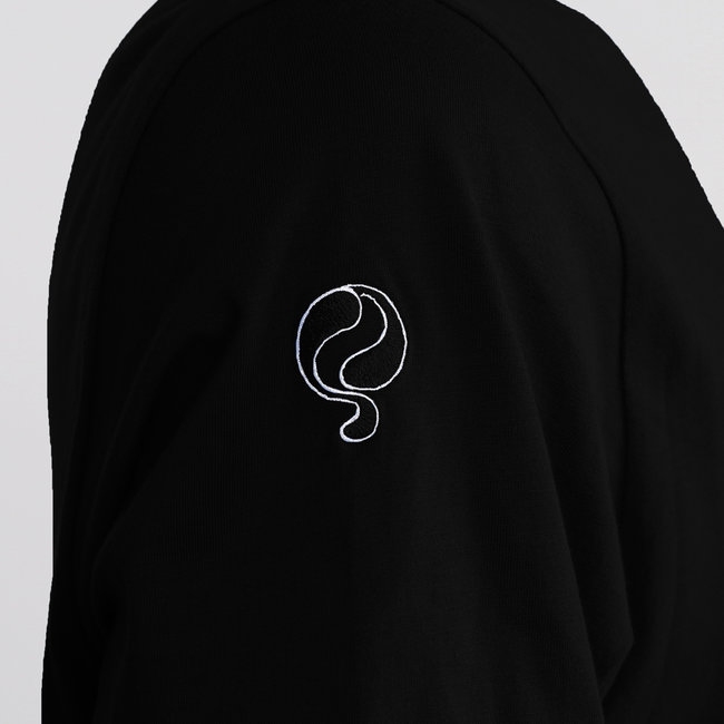 Men's T-shirt Captain - Black/White