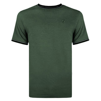 Q1905 Heren T-Shirt Delft - Donkergroen