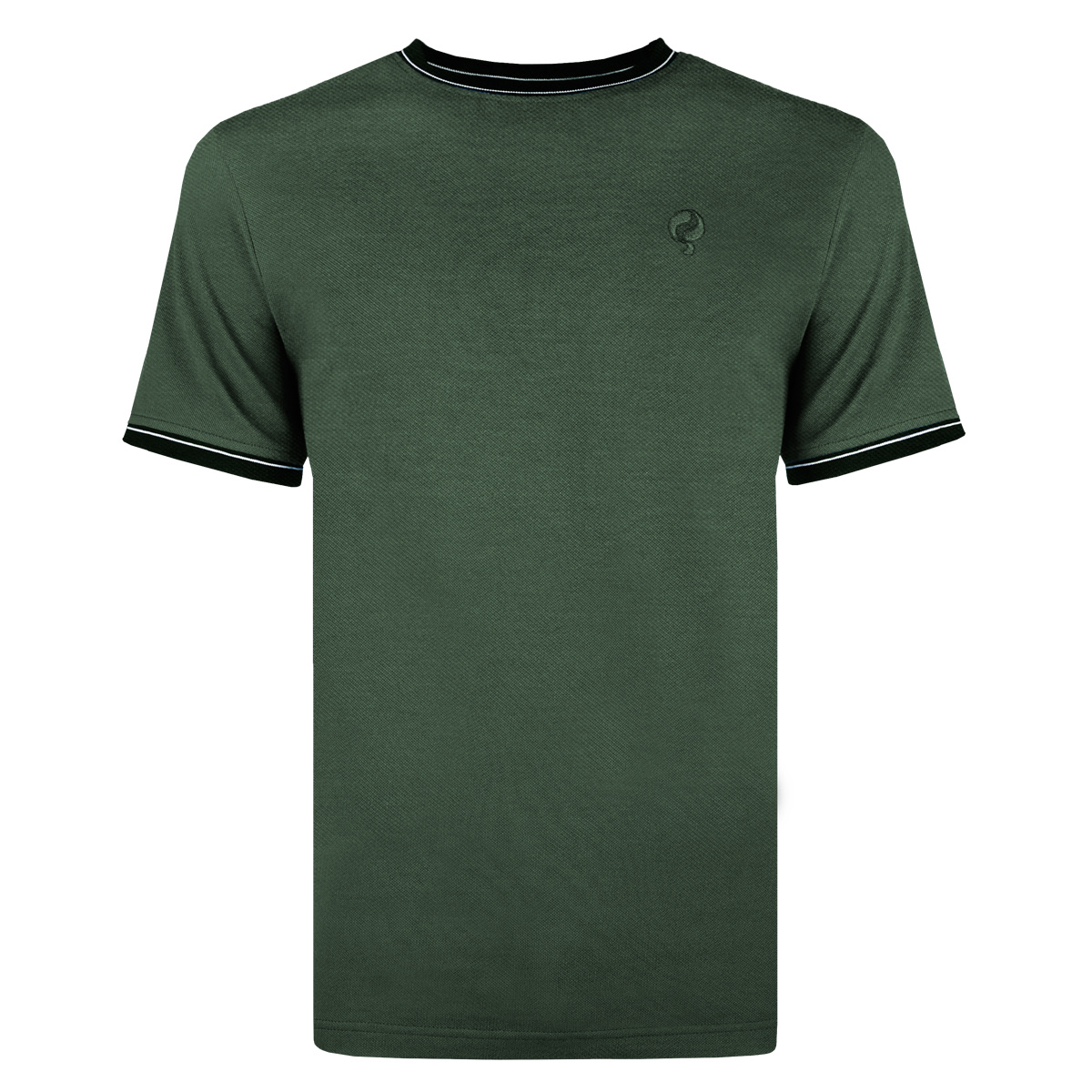 Q1905 Men T-shirt Delft - Darkgreen - Q1905.com