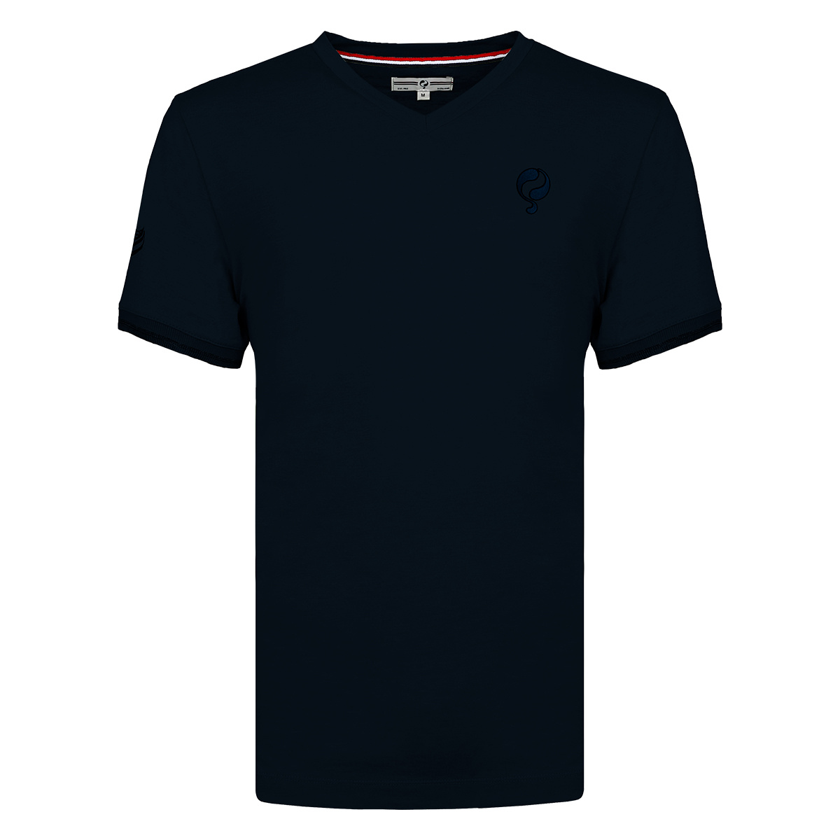 2 voor €59 | Heren T-shirt Egmond | Donkerblauw