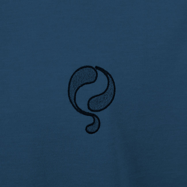 Men's T-shirt Egmond - Denim blue