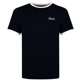 Q1905 Heren T-shirt Captain PP - Donkerblauw/Wit
