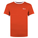 Q1905 Heren T-shirt Captain PP - Koraalrood/Wit