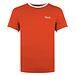 Q1905 Men T-shirt Captain - Coral Red/White