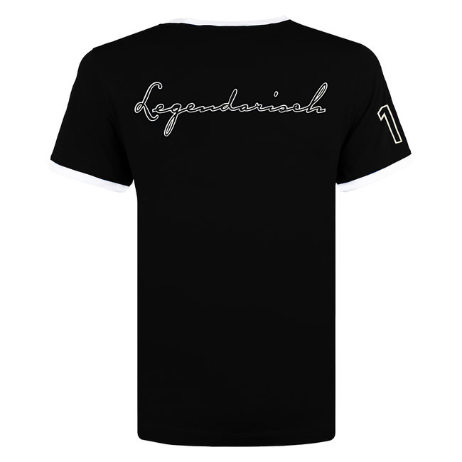 Men's T-shirt Captain LG - Black/White