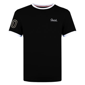 Q1905 Heren T-shirt Captain LG - Zwart/Wit