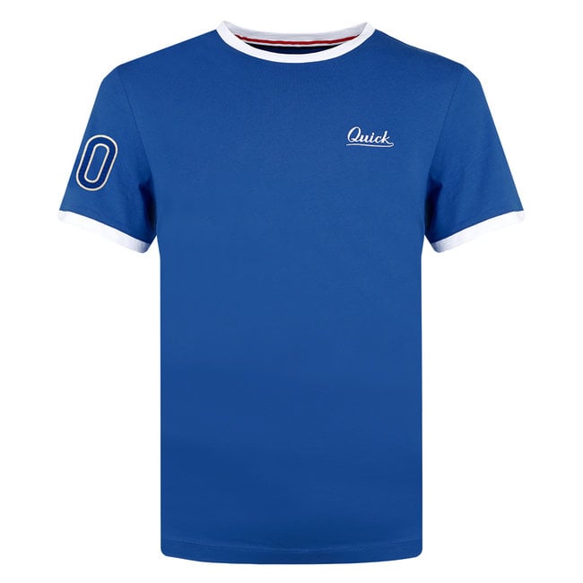 Q1905 Heren T-shirt Captain - Koningsblauw/Wit
