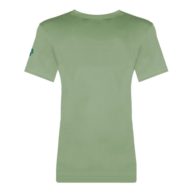 Women's T-shirt Pearl - Grey-green
