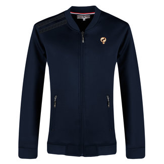 Q1905 Women's Coat Coral - Dark Blue