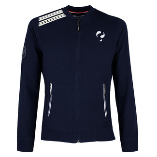 Q1905 Ladies Jacket Stone - Darkblue/White