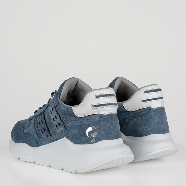 Dames Sneaker Maaike - Denim blauw