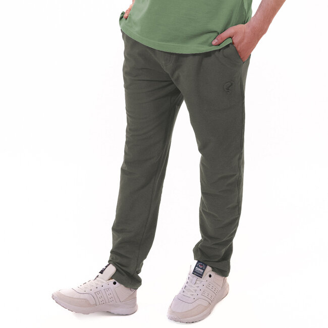 Men's Chino Duiven - Melange Dark Grey