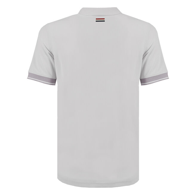 Heren Polo Stroke - Lichtgrijs