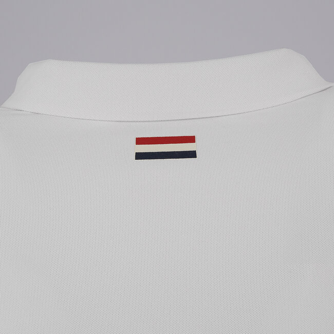 Heren Polo Stroke - Lichtgrijs