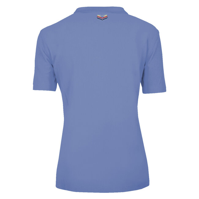 Women's Polo Square - Blue-purple