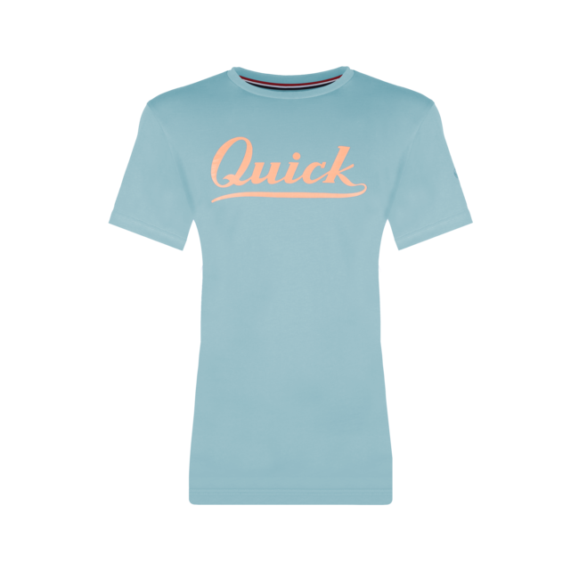 Q1905 Ladies T-shirt Parel - Skyblue/Salmonpink