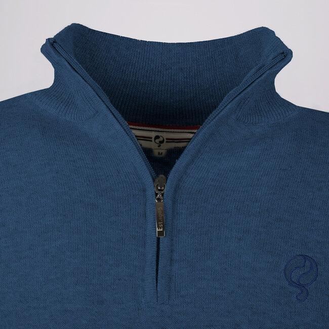 Men's Pullover Kralingen - Denim Blue Melange