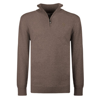 Q1905 Men's Pullover Kralingen - Taupe Melange