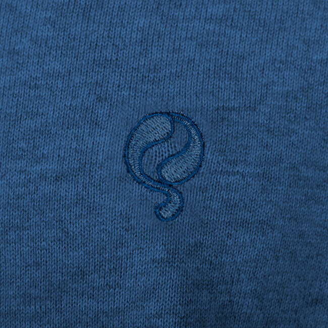 Men's Sweater Heemskerk - Denim Blue Melange