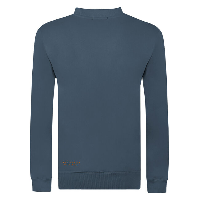 Men's Sweater Hekelingen - Denim Blue/Navy