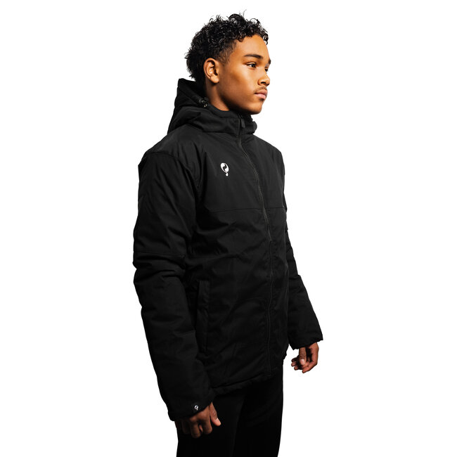 Evergreen Padded Jacket - Black/White