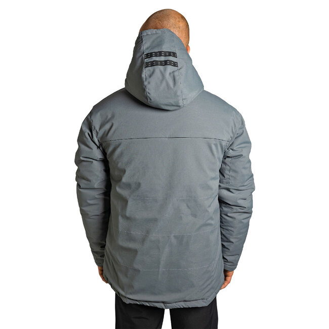 Q1905 Evergreen Winter Coat - Grey/White | Warm & Weatherproof