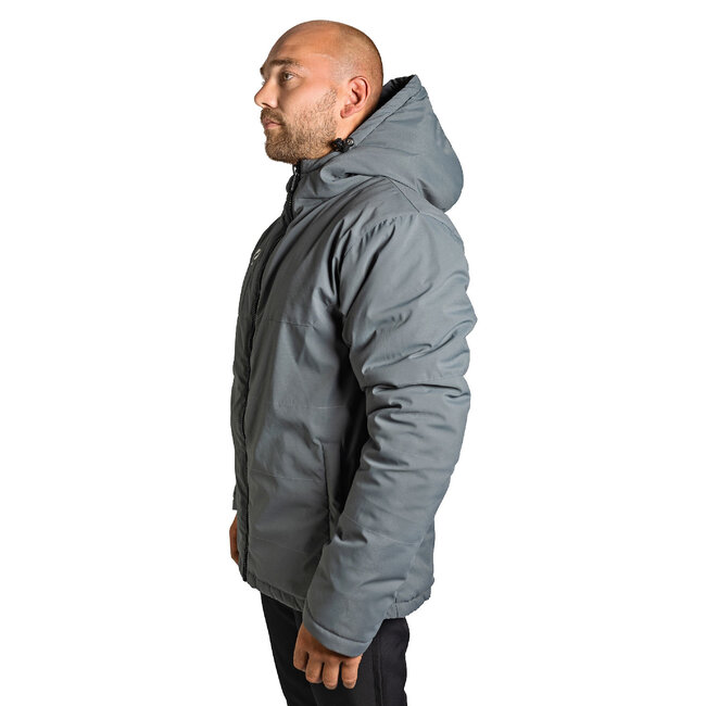 Q1905 Evergreen Winter Coat - Grey/White | Warm & Weatherproof