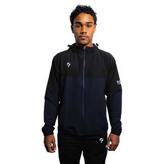 Q1905 Heren Trainingsjack Kasius - Navy/Zwart/Wit