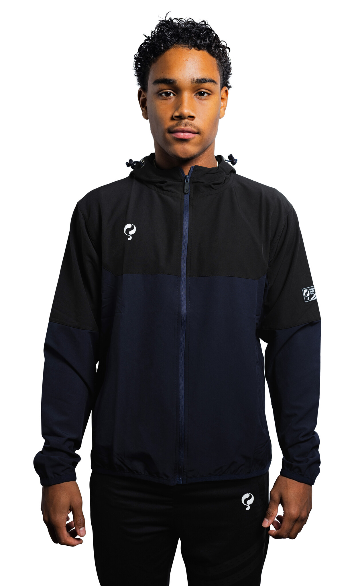 Kasius Active Trainingsjack | Navy/Zwart/Wit