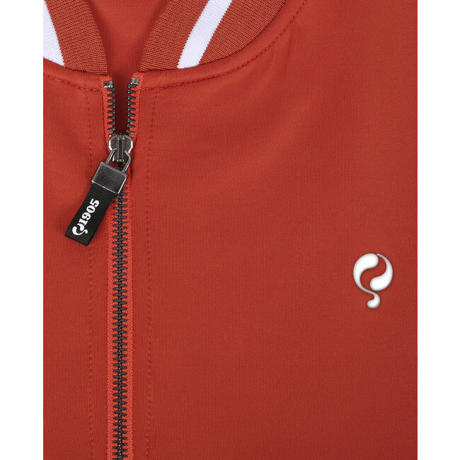 Men's Scuba Half Zip Sweater Mill - Bright Orange