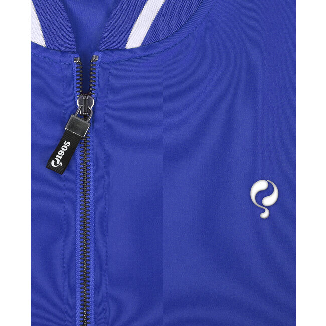 Heren Scuba Half Zip Trui Mill - Helder Kobaltblauw