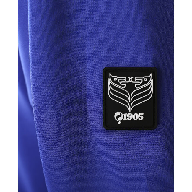 Heren Scuba Half Zip Trui Mill - Helder Kobaltblauw