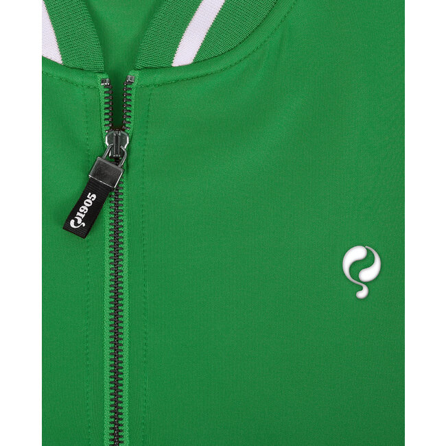 Heren Scuba Half Zip Trui Mill - Helder Groen