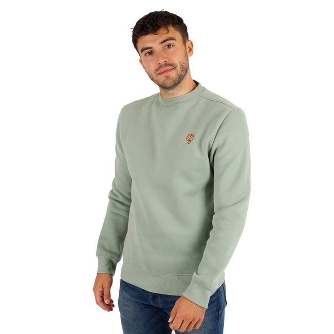 Q1905 Men's Sweater Hekelingen - Linde Mint