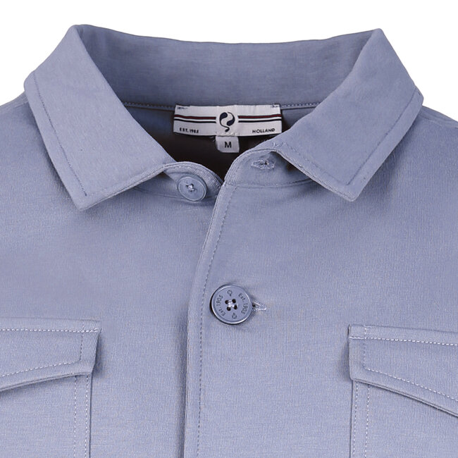 Men's Overshirt Andel - Stone Blue-Grey
