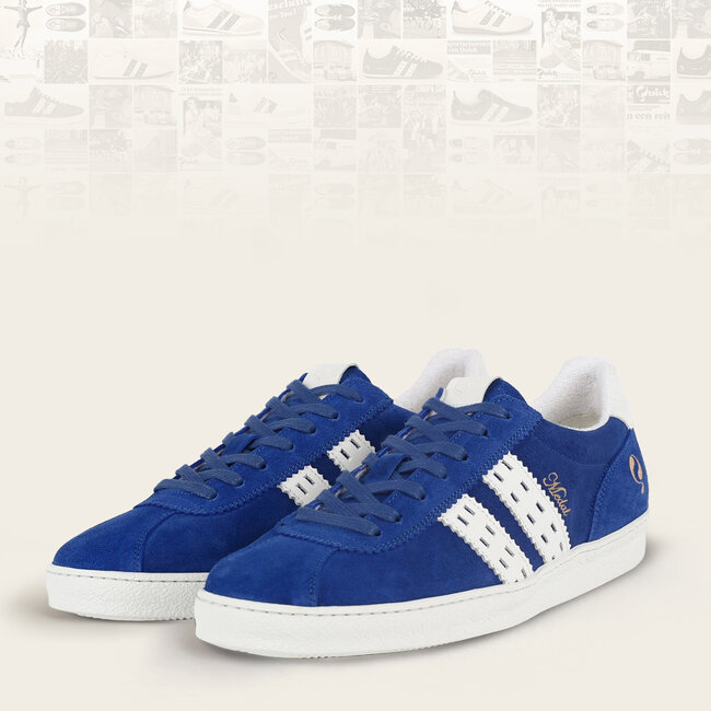 Heren Sneaker Medal - Koningsblauw/Wit