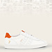 Q1905 Men's Sneaker Medal - White/Orange
