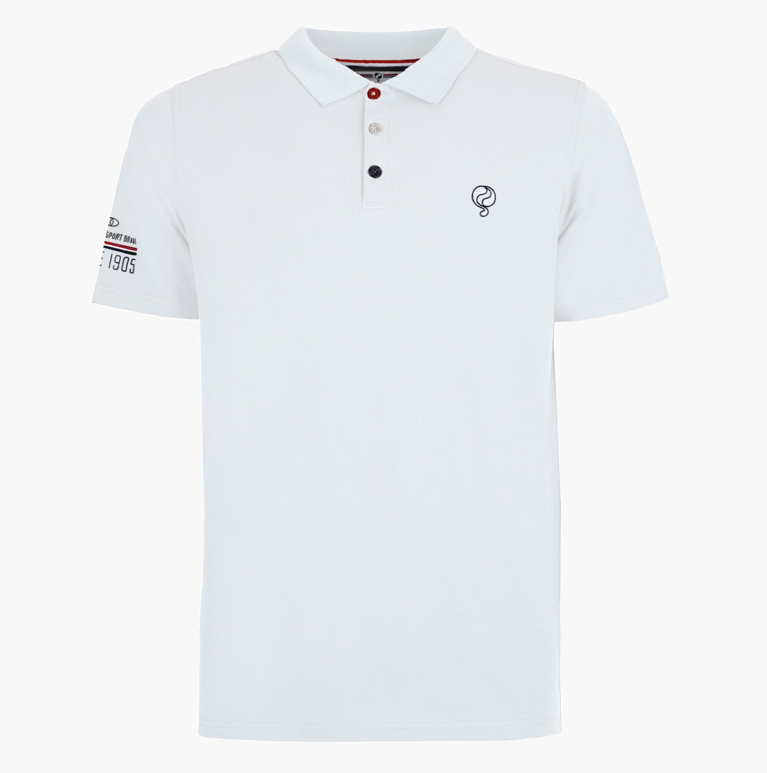 2 voor €79 | Heren Polo Willemstad | Wit