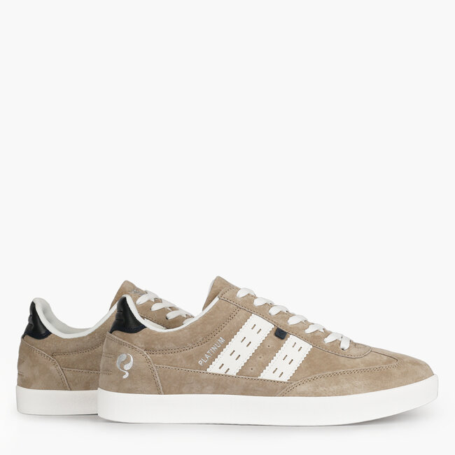Heren Sneaker Platinum - Zand/Wit