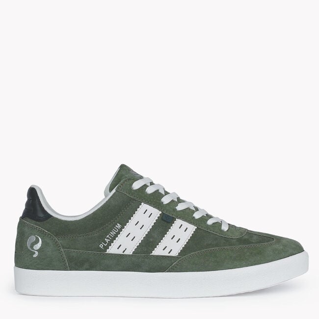 Heren Sneaker Platinum - Bladgroen/Wit