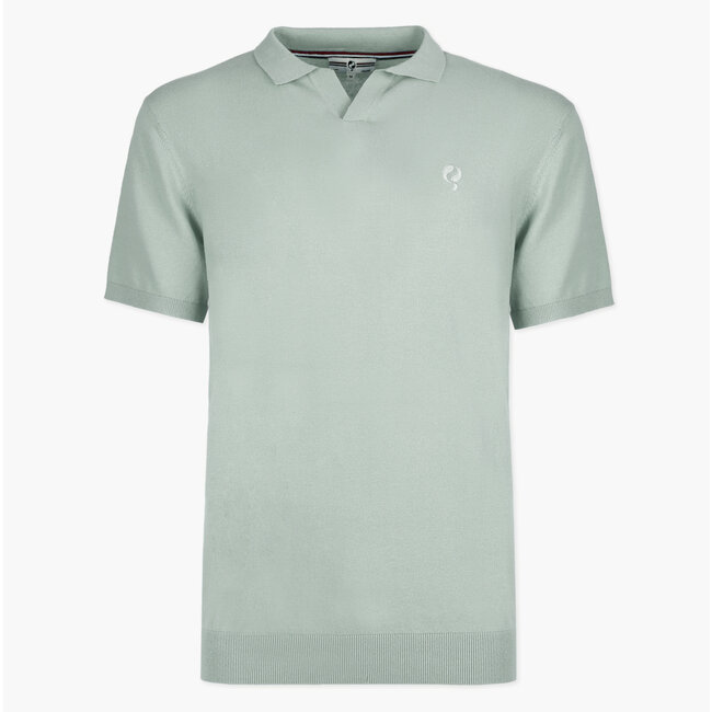 Heren Polo Enter - Mistgroen