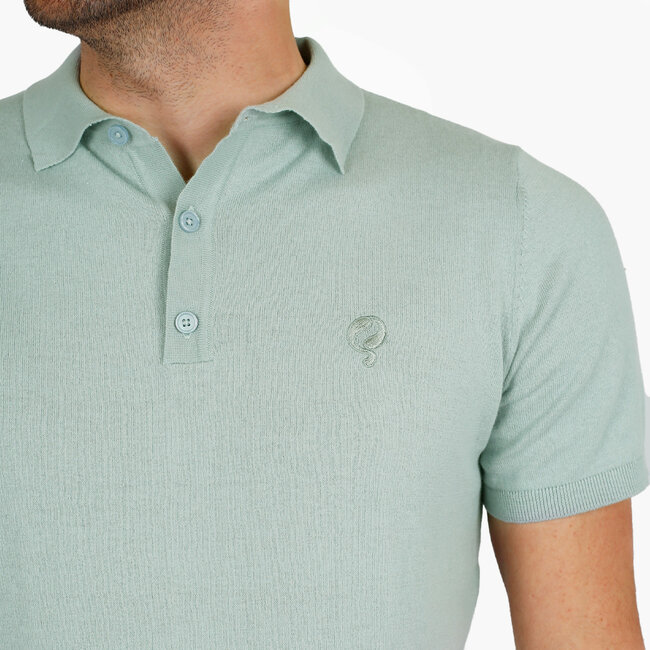 Heren Polo Hessum - Mistgroen