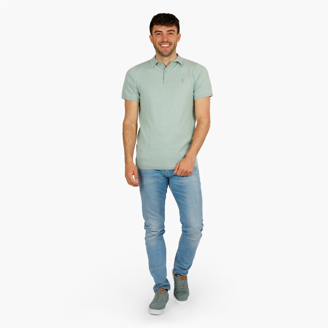 Heren Polo Hessum - Mistgroen